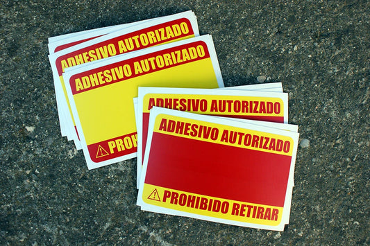 Adhesivo autorizado